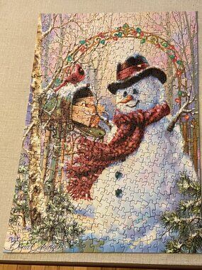 500 piece Jigsaw Puzzle--"Letters to Frosty" by Master Pieces